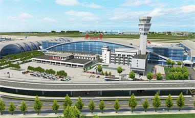 基于激光LIDAR技术的成都会双流区高细腻三维都会建设项目